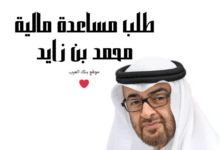 طلب مساعدة مالية الشيخ محمد بن زايد تصل لـ 150.000 درهم