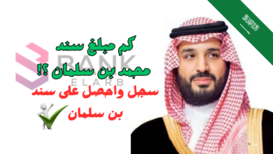 سجل واستلم سند خلال 48 ساعة ..كم مبلغ سند محمد بن سلمان